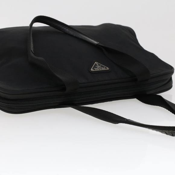 PRADA Tote Bag Nylon Black Auth bs5768 - Picture 6 of 16